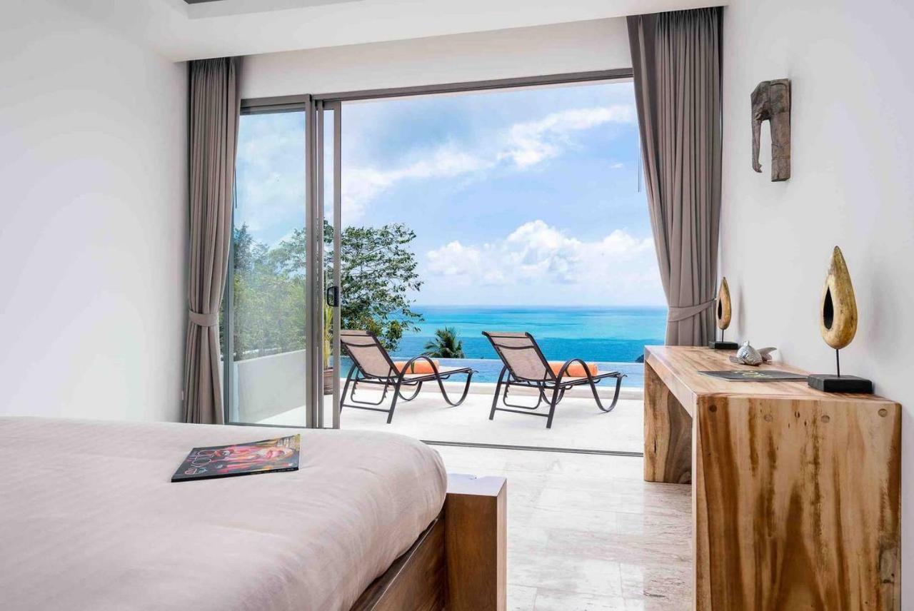 Luxury Seaview Villa -Double Infinity Pools-20 Persons Praia de Chaweng Exterior foto