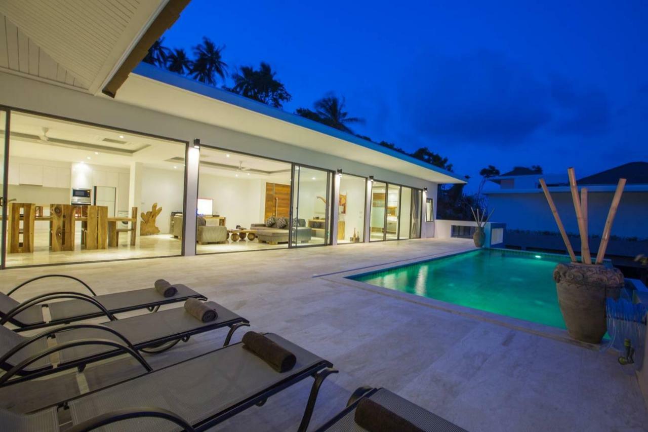 Luxury Seaview Villa -Double Infinity Pools-20 Persons Praia de Chaweng Exterior foto