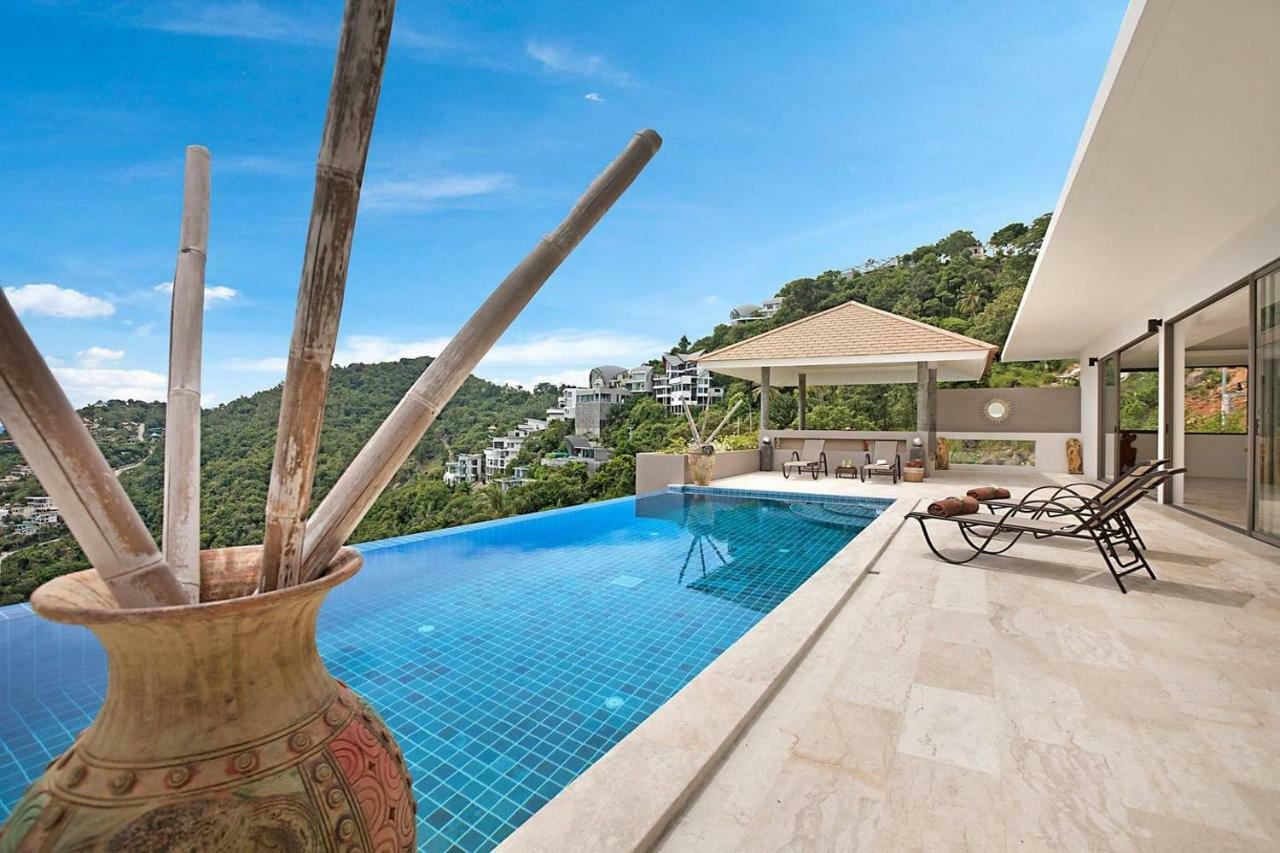 Luxury Seaview Villa -Double Infinity Pools-20 Persons Praia de Chaweng Exterior foto