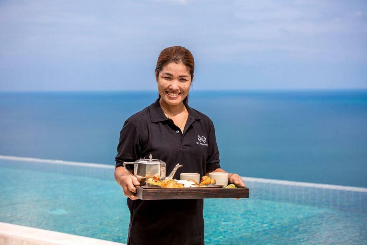 Luxury Seaview Villa -Double Infinity Pools-20 Persons Praia de Chaweng Exterior foto