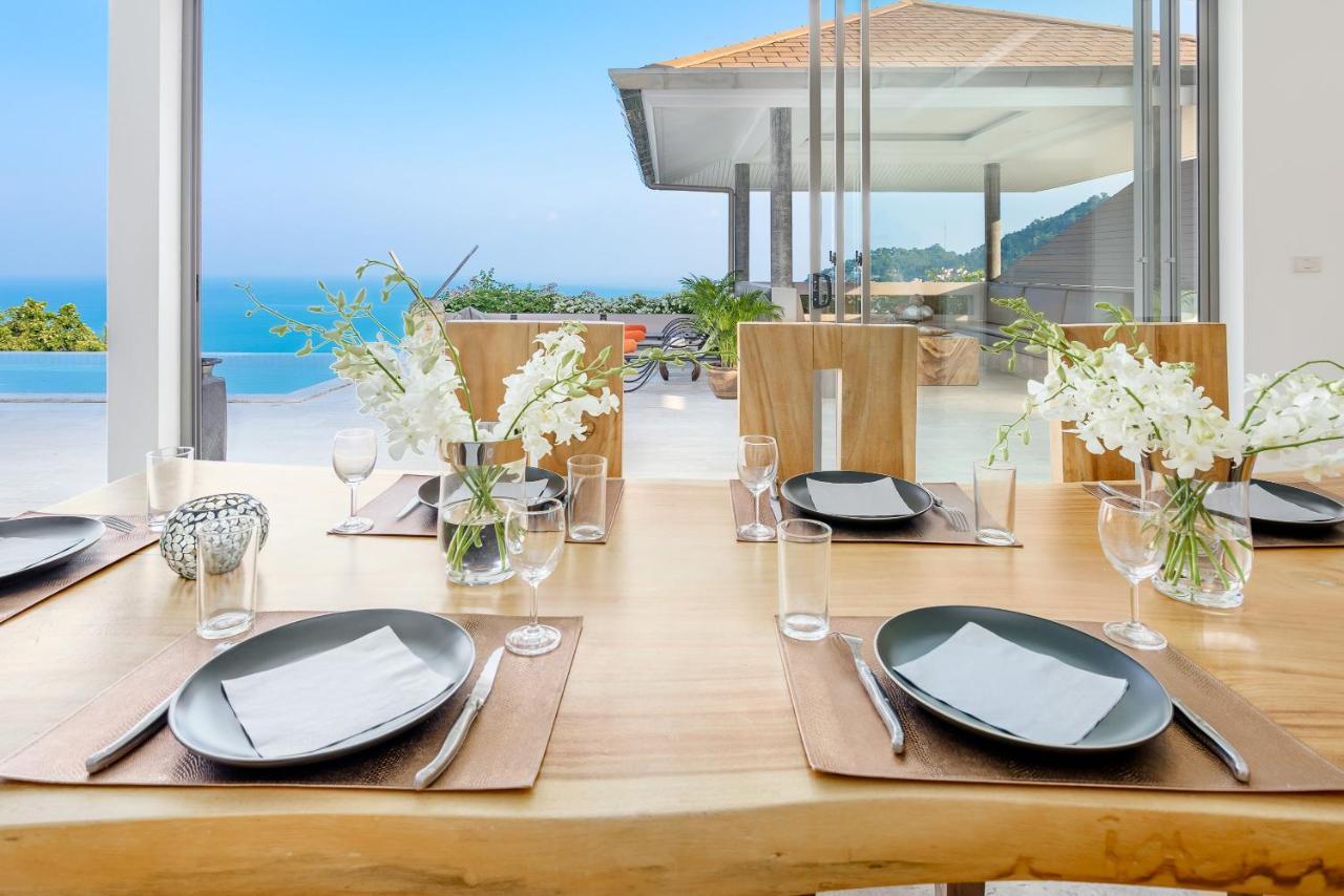 Luxury Seaview Villa -Double Infinity Pools-20 Persons Praia de Chaweng Exterior foto
